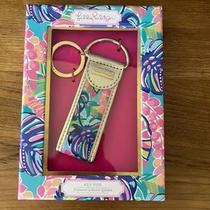 Brand new in box Lilly Pulitzer keychain
